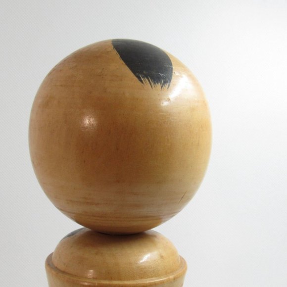 BIg green Japanese kokeshi doll/ kokeshi doll/ set - Picture 4 of 9